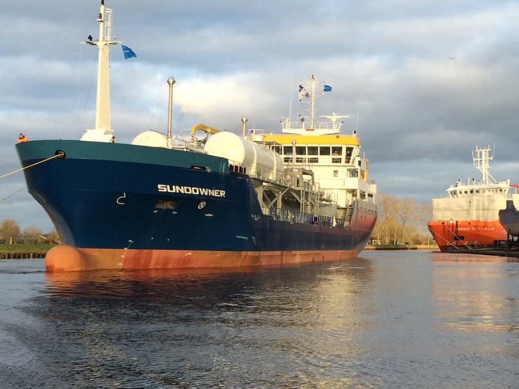Sundowner (nieuwbouw gastanker)