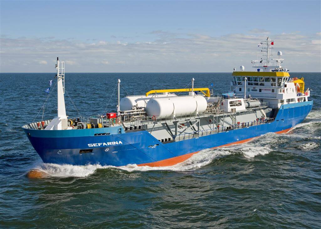 Sefarina (nieuwbouw gastanker)