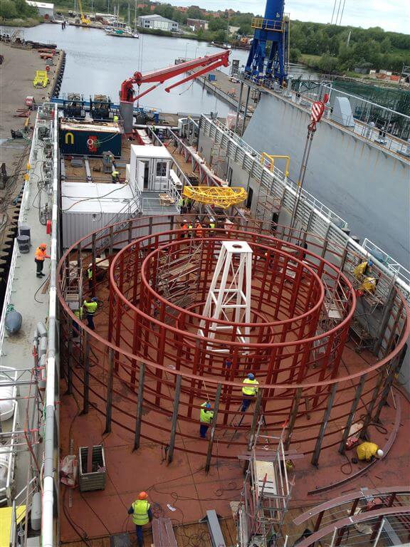 Ombouw Olympic Commander