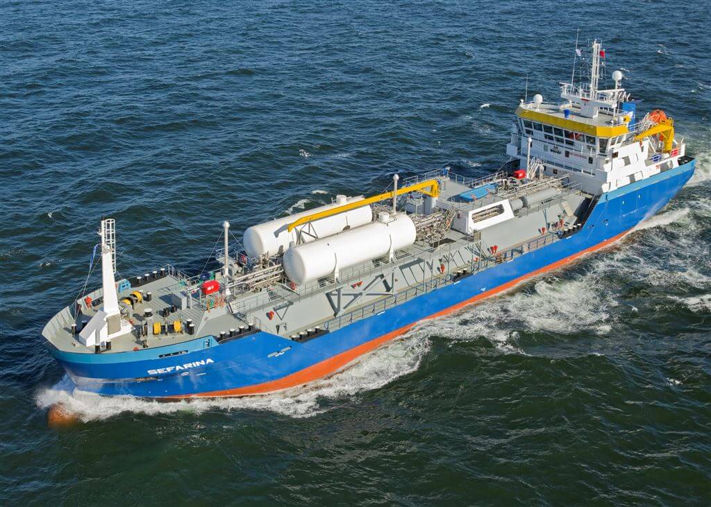 Sefarina (nieuwbouw gastanker)