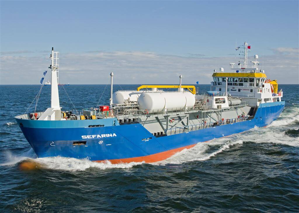 Sefarina (nieuwbouw gastanker)