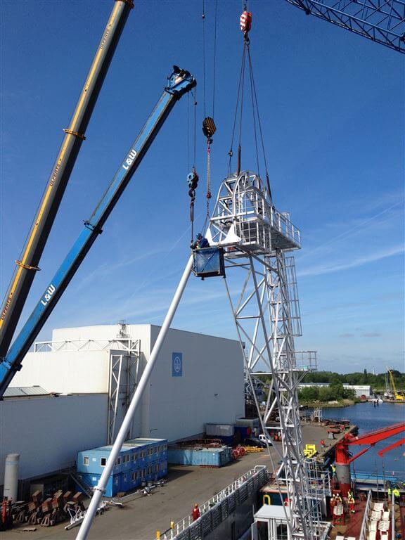 Ombouw Olympic Commander